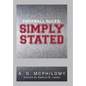 Football Rules: Simply Stated - Hardcover