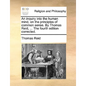 An inquiry into the human mind, on the principles of common sense. By Thomas Reid, ... The fourth edition corrected. - Paperback