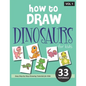 How to Draw Dinosaurs for Kids - Volume 1 - Paperback