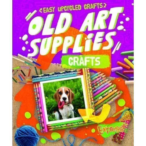 Old Art Supplies Crafts - Library Binding