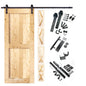 Classic Single Barn Door Kit | Black Hardware