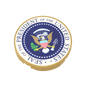 U.S. Presidential Seal - Custom Printed - Made Using a LEGO® Tile