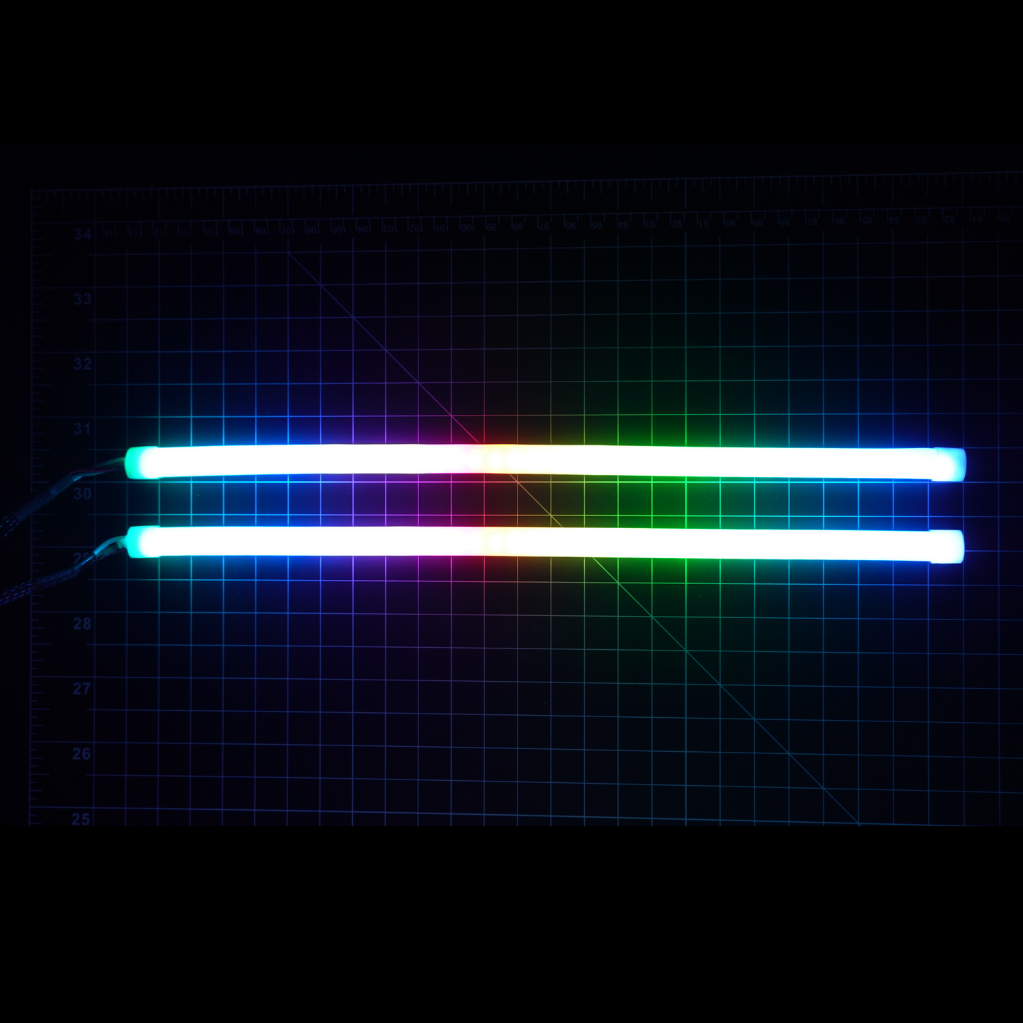 Universal Flexible Multicolor DRL Tube Strips | RGBW & Flow Series