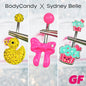 Sydney Belle Girlfriend Collection Bundle 3-Pack Belly Rings