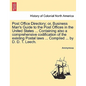 Post Office Directory; Or, Business Man's Guide to the Post Offices in the United States ... Containing Also a Comprehensive Codification of the Exist - Paperback