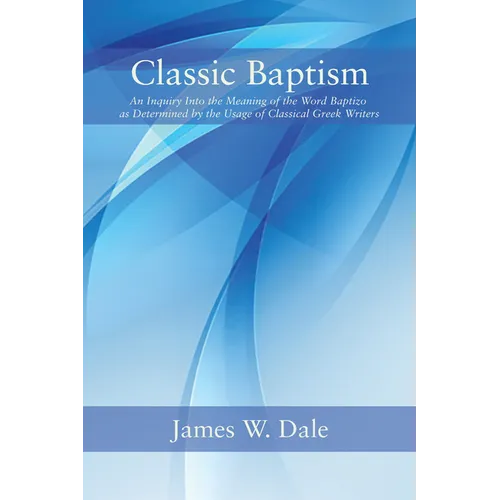 Classic Baptism - Paperback