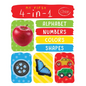 My First 4 in 1: Alphabet, Numbers, Colors, Shapes - Board Book