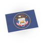 Utah Historical State Flag - Custom Printed - Made Using LEGO® Parts