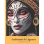 Goddesses and Legends: Adult Mindful Coloring Book - Paperback