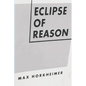 Eclipse of Reason - Paperback