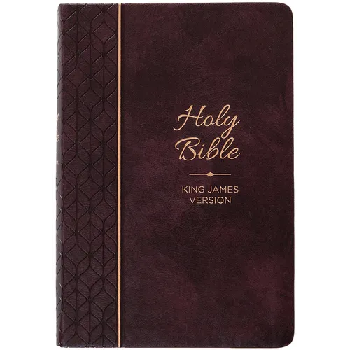 KJV Holy Bible Giant Print Maroon - Imitation Leather