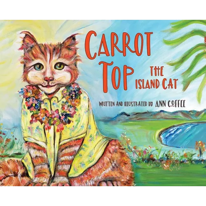 Carrot Top the Island Cat - Hardcover