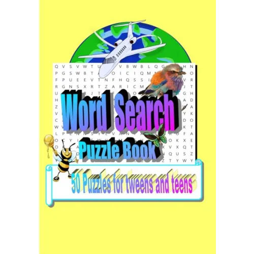 Word Search Puzzle Book: 50 Puzzles for Tweens and Teens - Paperback