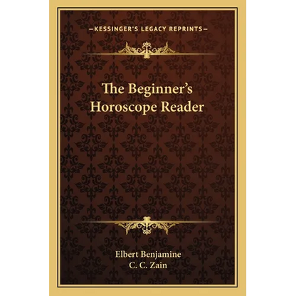 The Beginner's Horoscope Reader - Paperback