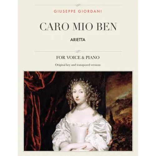 Caro mio ben: Arietta, For Medium, High and Low Voices - Paperback