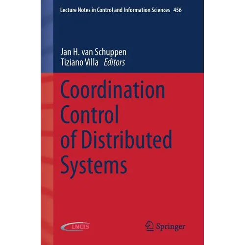 Coordination Control of Distributed Systems - Paperback