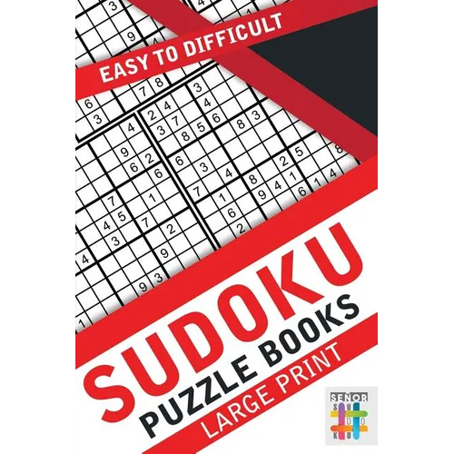 Sudoku Puzzle Books Large Print Easy to Difficult - Paperback