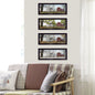 "Four Seasons Collection II" Framed Wall Art by Billy Jacobs | Modern Farmhouse Print for Living Room & Bedroom