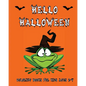 Hello Halloween: Coloring Books For Kids Ages 2-4 and Toddlers, Large Spooky Images, Countdown to Halloween Chart, Makes A Great Gift - Paperback