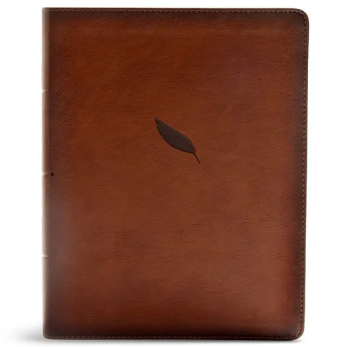 CSB Legacy Notetaking Bible, Tan Leathertouch - Imitation Leather