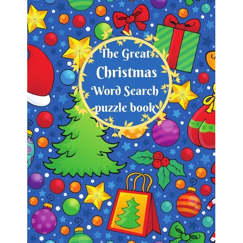 The Great Christmas Word Search puzzle book: Large Print Crossword Puzzles for Adults and Kids. great gift for the holiday. - Paperback