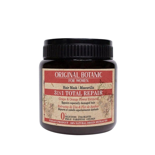 Original Botanic Vegan Hair Care Mask for Women - 3-in-1 Repair & Nourishment, 250ml