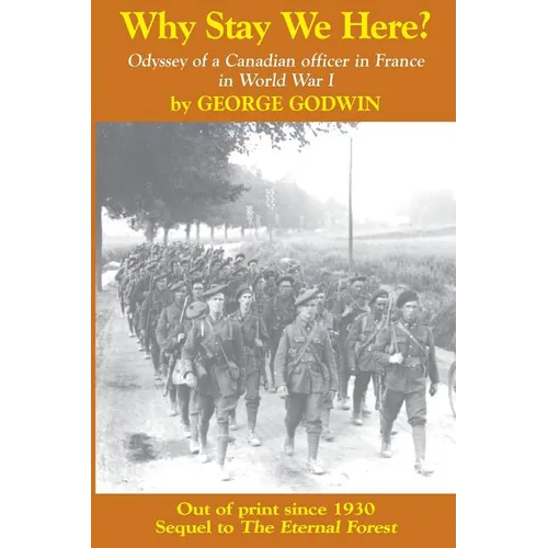 Why Stay We Here?: Odyssey of a Canadian officer in France in World War I - Paperback