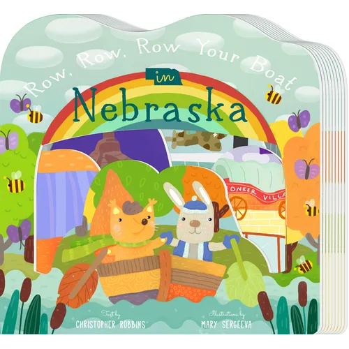 Row, Row, Row Your Boat in Nebraska - Board Book
