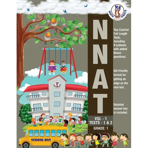 NNAT - Grade 1 - VOL - 1 - TESTS - 1 & 2 - Paperback