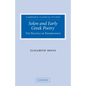 Solon and Early Greek Poetry: The Politics of Exhortation - Paperback
