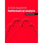 First Course Mathematical Analysis - Paperback