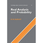 Real Analysis and Probability - Paperback