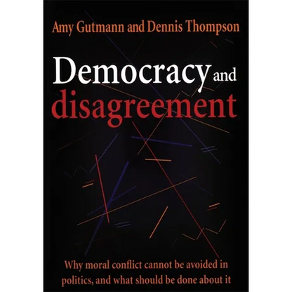 Democracy and Disagreement - Paperback