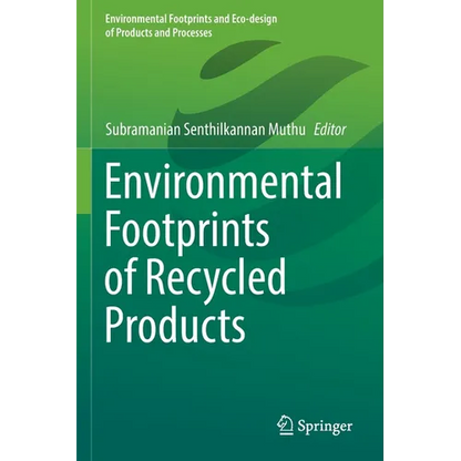 Environmental Footprints of Recycled Products - Paperback