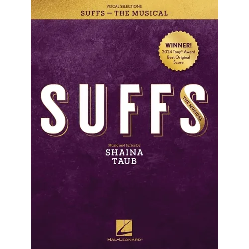 Suffs the Musical - Vocal Selections Songbook - Paperback