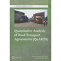 Quantitative Analysis of Road Transport Agreements - Quarta - Paperback