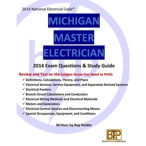 Michigan 2014 Master Electrician Study Guide - Paperback