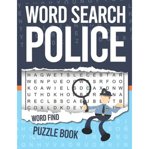 Police Word Search: Word Find Puzzle - Paperback