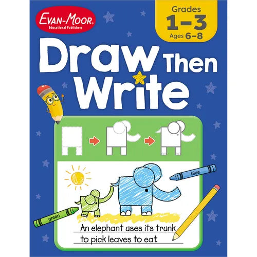 Draw...Then Write Grades 1-3 - Paperback