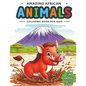 Amazing African Animals Coloring Book For Kids: A Nature Coloring Safari with Fun Facts, a Children's Educational Adventure - Paperback
