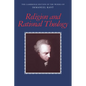 Religion and Rational Theology - Paperback