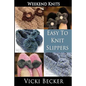 Easy To Knit Slippers - Paperback