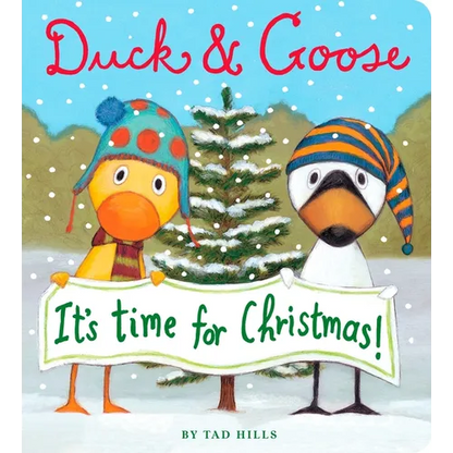 Duck & Goose, It's Time for Christmas! - Board Book