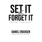 Set it & Forget it: Are you ready to transform your sleep? - Paperback