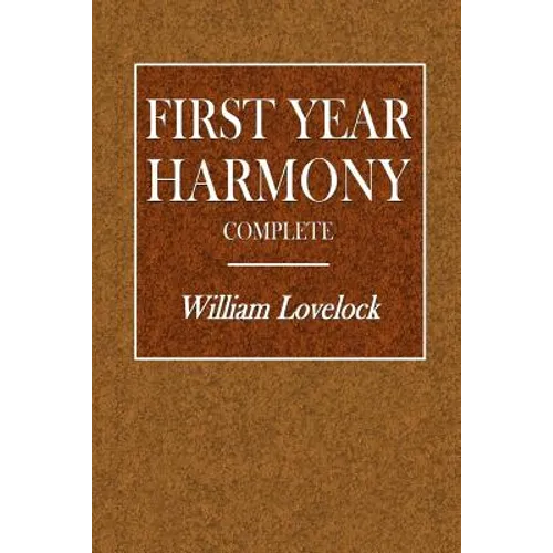 First Year Harmony - Complete - Paperback