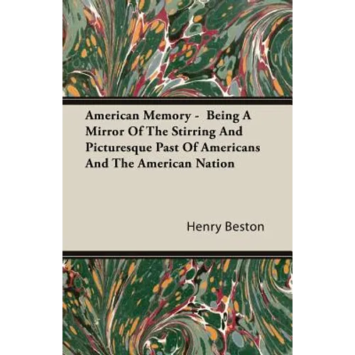 American Memory - Being A Mirror Of The Stirring And Picturesque Past Of Americans And The American Nation - Paperback