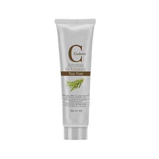 Claderm Clay Face Mask Cayagaci - Gentle Sensitive Skin Care & Mineral Support - 1.69 fl oz