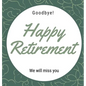 Happy Retirement Guest Book (Hardcover): Guestbook for retirement, message book, memory book, keepsake, retirement book to sign - Hardcover
