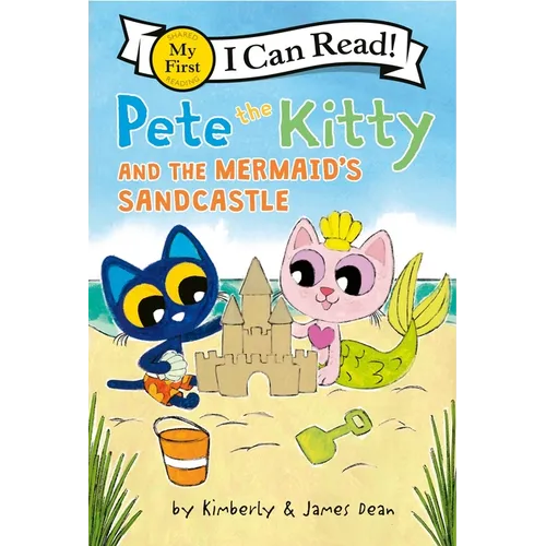 Pete the Kitty and the Mermaid's Sandcastle - Hardcover