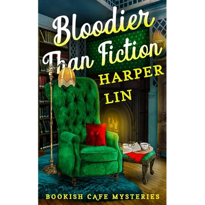 Bloodier Than Fiction: A Bookish Cafe Mystery - Paperback